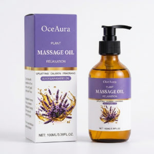 hmistry SommaSoothe lavender relaxing massage oil