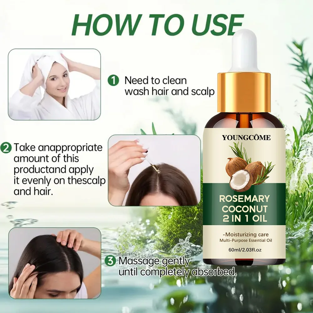 Ohmistry FolliRoot™ 2-in-1 Rosemary Coconut Follicle Activation Oil - Image 3