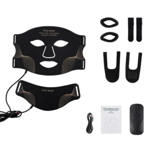 silicone led face and neck mask