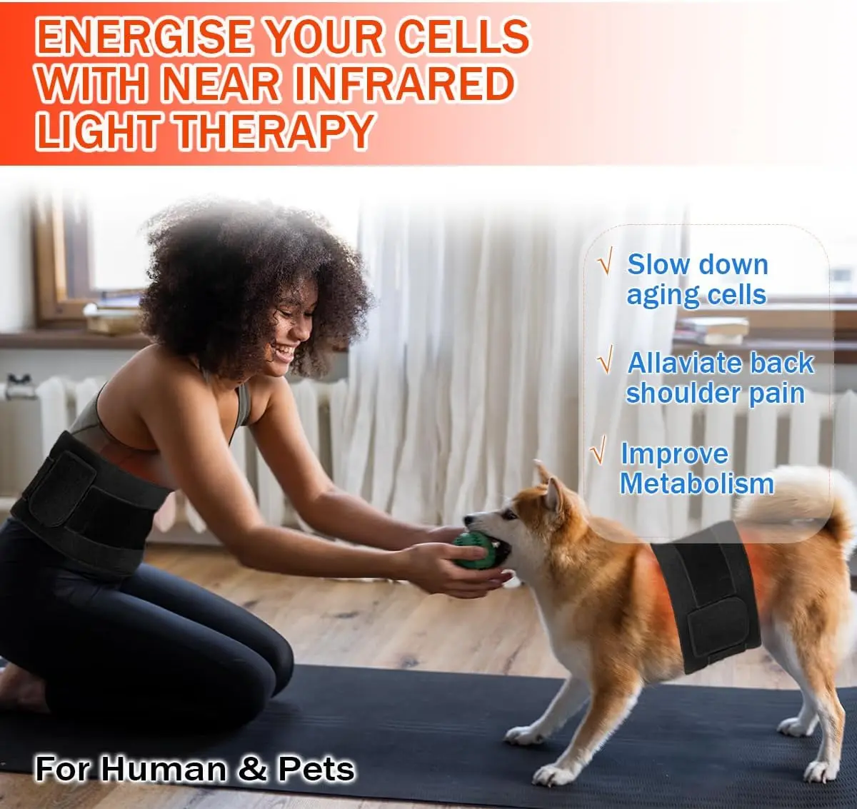 Ohmistry MultiWrap™ 3-in-1 Red Light Therapy Face & Body Device - Image 5