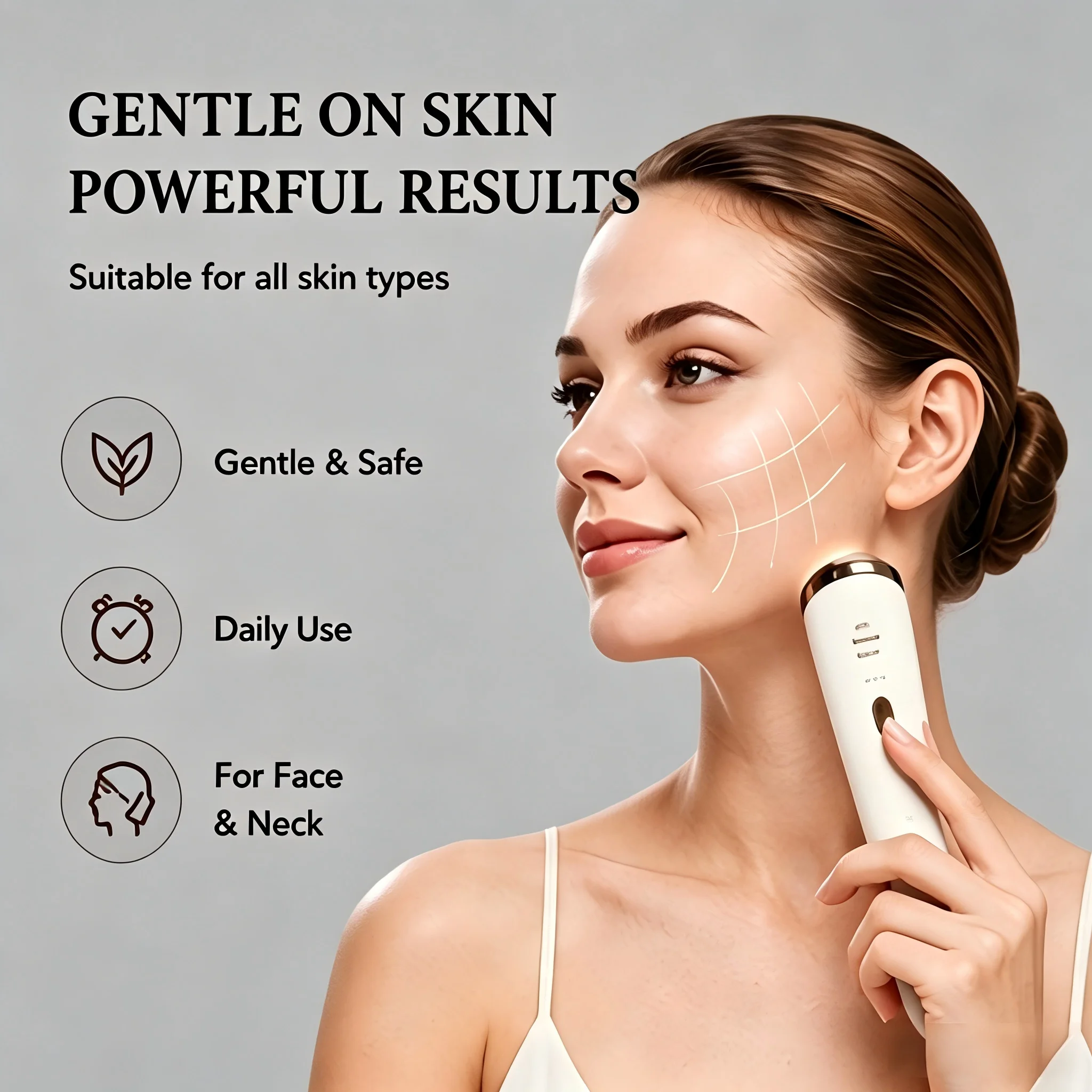 Ohmistry Contour360™ 3-in-1 Face Sculpting & EMS Tightening Massager - Image 3