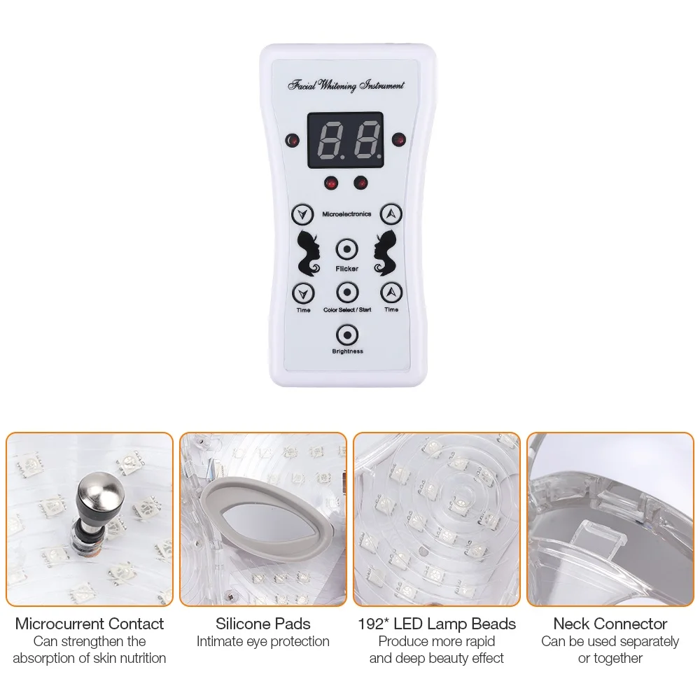 Ohmistry Dermaphoton™ 7-Color LED Mask for Anti-Aging & Acne - Image 4