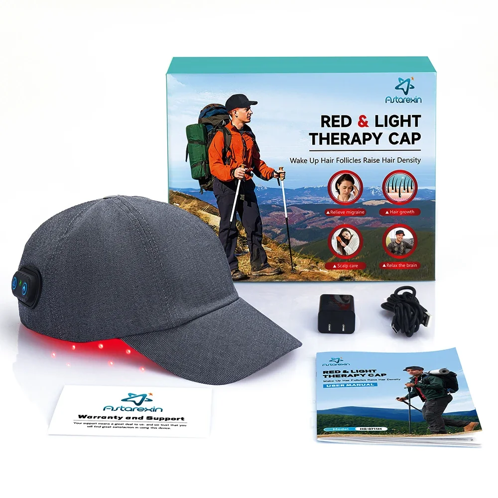 Ohmistry FolliGlow™ Red Light Therapy Hair Growth Cap - Image 9